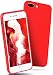 Produktbild ONEFLOW® Flex-Fit Slimcase [SlimShield PRO] passend für iPhone 7 Plus/iPhone 8 Plus | Dünn und griffig - Flexible Mischung aus Silikon und TPU, Rot