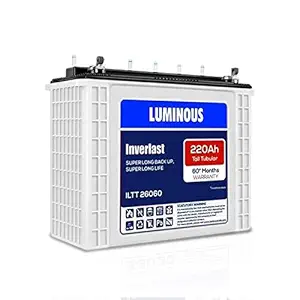 Luminous Inverlast ILTT 26060 220 Ah, Recyclable Tubular Inverter Battery for Home, Office & Shops (3)