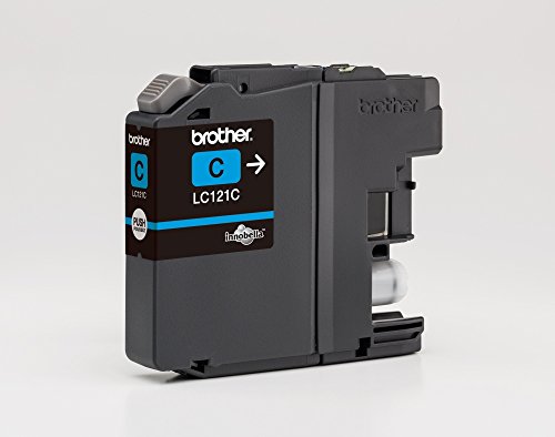 Brother Original Tintenpatrone LC-121C cyan (für Brother DCP-J132W, DCP-J152W, DCP-J172W, DCP-J552DW, DCP-J752DW, MFC-J245, MFC-J470DW, MFC-J650DW, MFC-J870DW) - 3