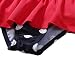 Attraco Baby Girls One Piece Swimwear Cute Polka Dot Swimming Costume Princess Bowknot Bathing Swimdress 6-12 Months