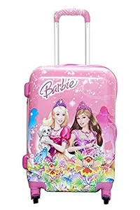 Swarn Girls Stylish Light Weight Taj Princess Printed , ABS Polycarbonate Trolley Suitcase Bag + Polyester(Size: 21 inch)