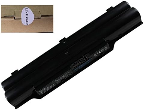 LEVIPOWER (10.8v,4400mah,Li-Polymer) Replacement Computer Laptop Battery fit FUJITSU Series,CP477891-01, CP477891-03, CP478214-02, FMVNBP186, FMVNBP189, FMVNBP194, FPCBP250, FPCBP250AP, S26391-F495-L100, S26391-F840-L100