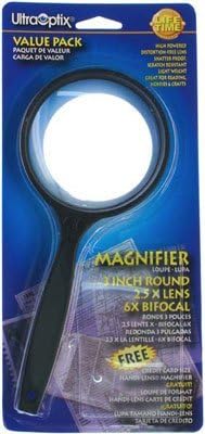 Coin Supplies Ultraoptix SV-2P 3 Inch 2X Lens 5X Bifocal Retired - Zoom SV-3PB-UO by Coin Supplies