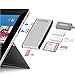 Produktbild VOASTEK Microsoft Surface Pro 5 Hub, USB 3.0 Hub mit HDMI Adapter, Dual USB3.0 und Kartenleser Slots Kompatible Surface Pro 5