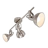 Praktikabel: Es können Leuchtmittel mit maximal 40 Watt (E14-Fassung) eingesetzt werden - selbstverständlich funktionieren auch LED-Lampen mit einer deutlich geringeren Wattzahl.