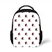 Produktbild Kids School Backpack Football,Cartoon Style Helmet Protection Icons Pattern American Sports Professional Decorative,Red Black White Plain Bookbag Travel Daypack