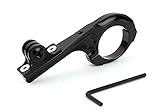 OVNI - Fijación a tubo de bicicleta para cámara GoPro (aluminio, incluye llave Allen)