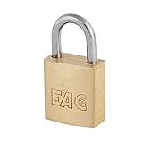  Fac - Candado Latón Arco Normal 15 20001