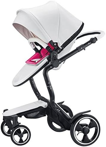 YBL Convenient and comfortable Four seasons available Folding suspension High landscape stroller Shockproof explosion-proof tire Suitable for 0-3 year old baby stroller baby carriage