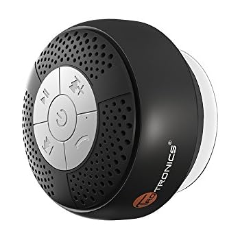 Bluetooth Shower Speaker, TaoTronics Water Resistant  Wireless bluetooth Speaker (Build-in Microphone, Solid Suction Cup, 6 hrs Play Time)