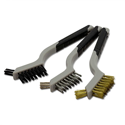 3 tlg. Drahtbürstensatz 180 mm