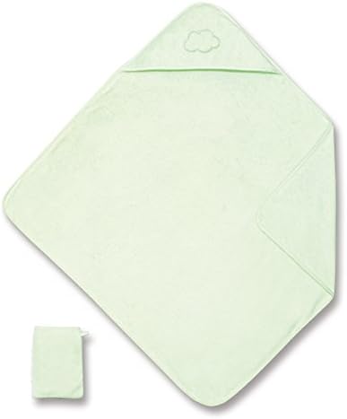 Baby Boum Bath Cape (90 x 90 cm, Cadum Mint)