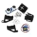 Price comparison product image Dolity Set of Ultrasonic Module Kit with 9g Digital Steering Servo 1.6Kg/cm High Torque Black for Arduino