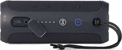 JBL Flip 3 Spritzwasserfester Tragbarer Bluetooth-Lautsprecher mit auÃŸerordentlich Kraftvollem Klang - Sonderausgabe - Schwarz