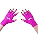 MelodySusie® LYCRA UV Shield Gloves - a Must-Have UV Shield Gloves for UV/LED Nail Lamp Dryer Accessory (Elegant Amethyst)