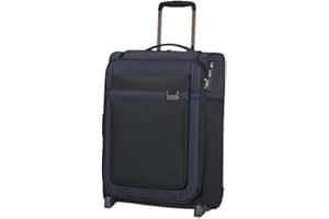 Samsonite Airea - Upright S Toppocket Erweiterbar Handgepäck, 55 cm, 41/46 L, Blau (Dark Blue)
