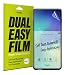 Produktbild Ringke Dual Easy Film [2 Stück] Kompatibel mit Galaxy S10 Schutzfolie Hohe Auflösung [Wischfest Beschichtung] Einfache Befestigen [Hülle Kompatibel] Galaxy S10 (2019) Displayschutz Folie Full Cover