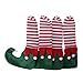 Produktbild JERKKY 4 Stück Weihnachten Boden Fußschutz Stuhl Tischbein Stiefel Strumpf Socke Ärmel Abdeckung Dekoration