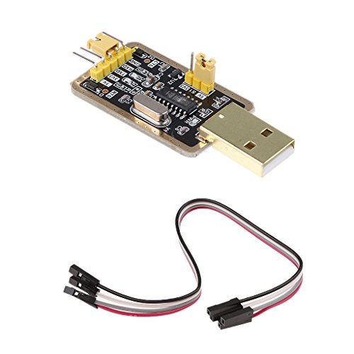 Generic USB Zum TTL Konverter CH340G UART Serielle Adaptermodul Schaltbar Ausgang TTL Level 3.3V/5V-Goldfarbe - 6