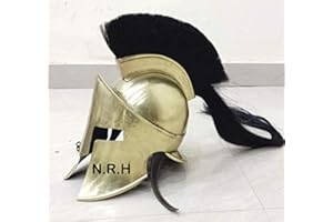 NAUTICAL REPLICA HUB Medieval Armor 300 King Leonidas Spartan Helmet Replica