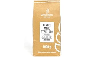 ‎ZINßER MÜHLE Dinkelmehl Type 1050 1000 g