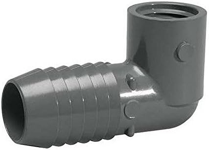 Lasco 1407-012 3.17 cm Insert 90 Degree Combination Elbow