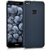 Produktbild kwmobile Hülle TPU Silikon Case für Huawei P10 Lite - Handy Cover Schutzhülle in Dunkelblau matt