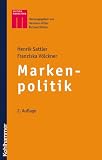 Image de Markenpolitik (Kohlhammer Edition Marketing)