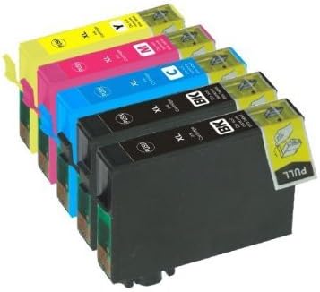 5 Multi-Pack Epson Compatible Ink Cartridges for Epson T0715, 2 x T0891 1 x T0892, 1 x T0893, 1 x T0894, T0895, (Contains : 2 x T0711, 1 x T0712, 1 x T0713, 1 x T0714), T0715, - 2 black. 1 cyan, 1 magenta, 1 yellow,