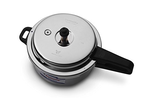 29% OFF on Butterfly Blue Line Stainless Steel Pressure Cooker,