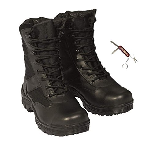 Preisvergleich Produktbild Security Einsatzstiefel SEK + AOS-Outdoor® Schlüsselanhänger / 44