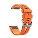 Produktbild TianranRT Schnell Release Sport Silikon Ersatz Armband Watch Band für Garmin Instinkt (Orange)