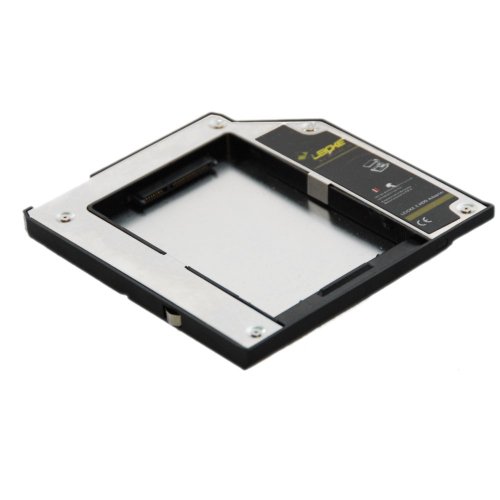 Preisvergleich Produktbild LEICKE DUAL SATA 2.HDD / SSD Serial Ultrabay Enhanced Adapter für Lenovo Thinkpad, z.B. R400 R500 T420 T420I T510 T520 SL500 W510 W520 W700 W701 / mit LEICKE Hyperspeed Technology (optimiert für SSD)