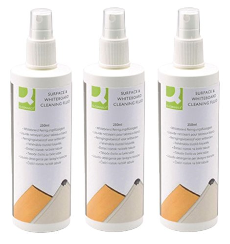 3 x Q-CONNECT KF04552A Whiteboard-Reinigungsflüssigkeit