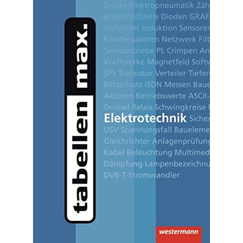[PDF] Download tabellen max. Elektrotechnik: 1. Auflage, 2012 Kostenlos
