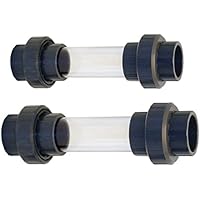 AquaForte Sichtglas, mit 3/3-Kupplung 50 mm