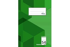 MICA COLLEGE Vokabelheft A4 - Lineatur 54-3 Spalten - 40 Blatt