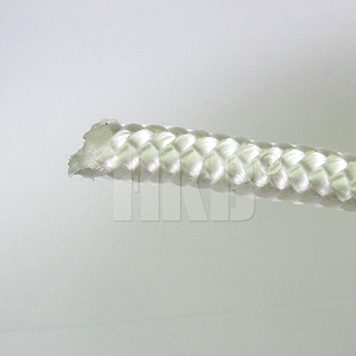 HKB ® 20 m x 8mm — POLYPROPYLEN SEIL PP Seil Polypropylenseil WEISS Festmacher Flechtleine Tauwerk Tau Reepschnur 16 fach GEFLOCHTEN Artikelnr. 20092 - 2