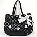 Hello Kitty Head Shaped Tote Shoulder Bag Black (L x W x H -15.7" x 4.7" x 12.6" (40 x 12 x 32 cm) Baby / Child / Infant / Kid