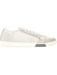 Bikkembergs zapatos zapatillas de deporte hombres en Nylon nuevo olimpian blanco