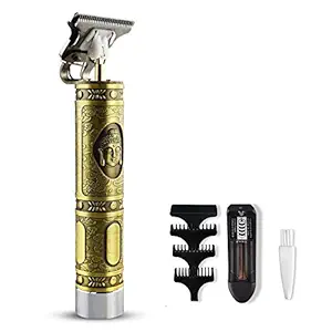 Bilivry Electric USB Rechargeable Pro Li Outliner Grooming Cordless Close Cutting T-Blade Trimmer for Men 0Mm Baldheaded Hair Clippers Zero Gapped Detail Beard Shaver Barbershop