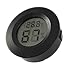 Produktbild PRDX Mini Digital Temperatur und Luftfeuchtigkeit Meter & Runde Thermometer Hygrometer & Embedded Temperatur Luftfeuchtigkeit Meter