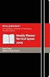  Moleskine Weekly Planner Vertical 12 Months Hard Black Cover Large by Moleskine (2008-05-01)