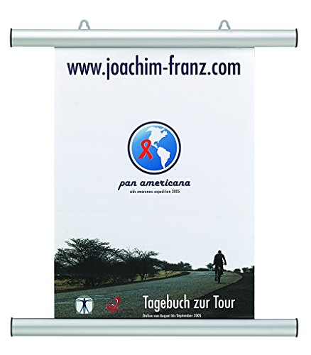 Franken BS1007 - Soporte para Carteles (120 cm, 2 Unidades)