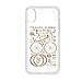 Price comparison product image Speck iPhone XS/X Case, Clear Print Protective Ultra Thin Slim Hard Anti Scratch Presidio Cover Case - City Bike Gold