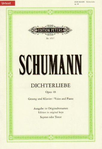 Dichterliebe Opus 48 livre