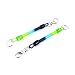 Produktbild Schluesselkette - SODIAL(R) 2 Stueck Kunststoff 6 "Laenge Swivel Clips Spiralband Lanyard Schluesselanhaenger