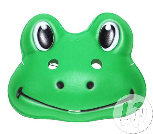 Preisvergleich Produktbild Kindertiermaske Frosch