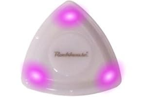 MLEHN LED Glowing Guitar Pick, Guitar Pick Bass Pick Bass Guitar Electric Guitar Picks, NEW Musical Stringed Instrument Glowing Plectrum