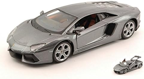 MAISTO MI31210S LAMBORGHINI AVENTADOR LP700-4 2011 SILVER 1:24 DIE CAST MODEL